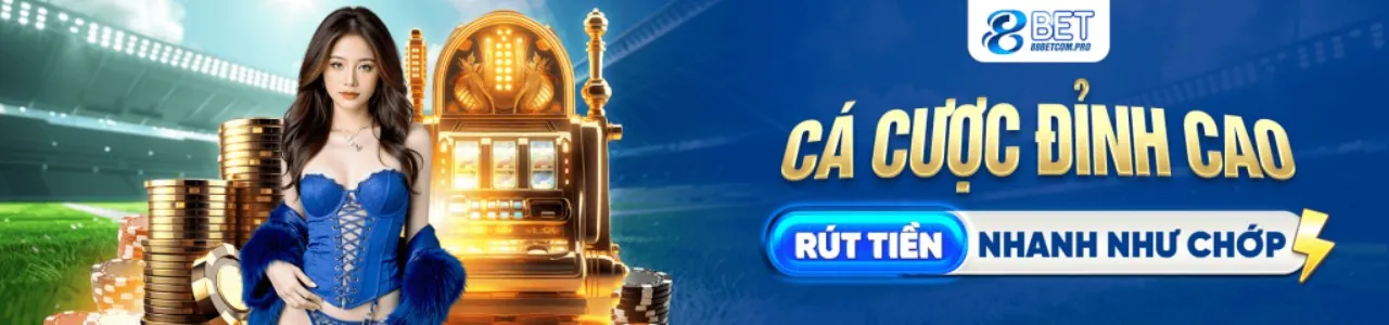 Sân vận động với ánh đèn rực rỡ và logo bj666